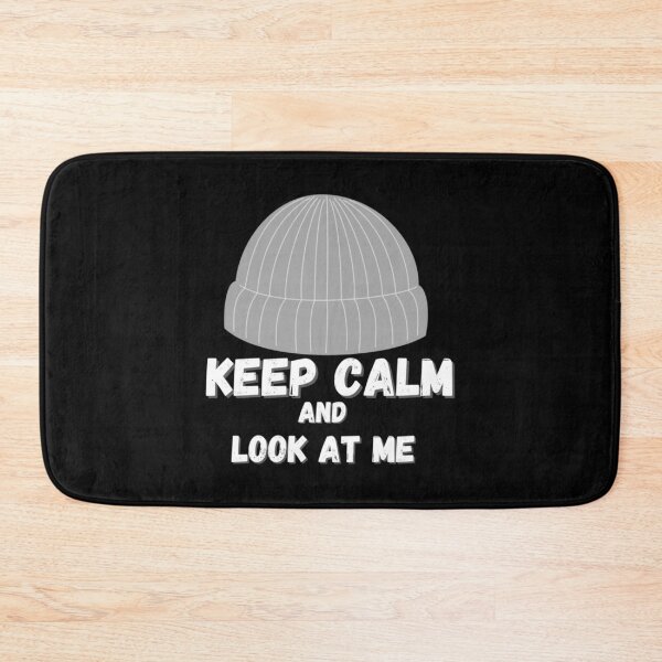 Item preview, Keep Calm And Look At Me Funny Quote  1 designed and sold by BusyPuzzlea.