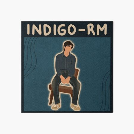 Artikel-Vorschau von RM INDIGO-Plakat, designt und verkauft von mehak Khan.