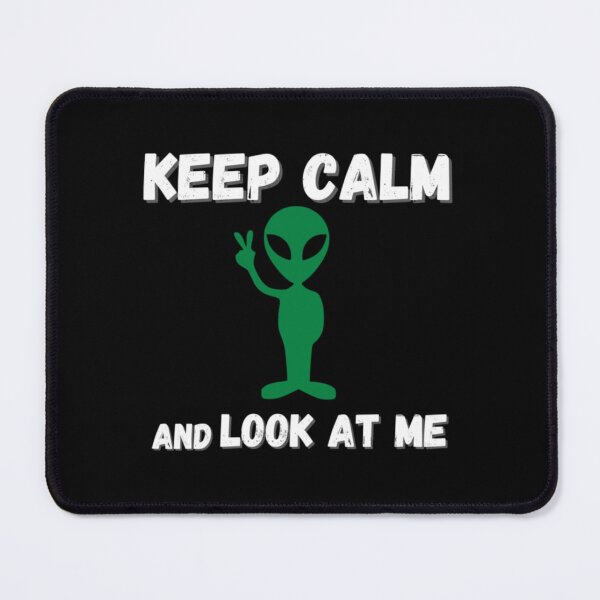 Item preview, Keep Calm And Look At Me Funny Quote designed and sold by BusyPuzzlea.