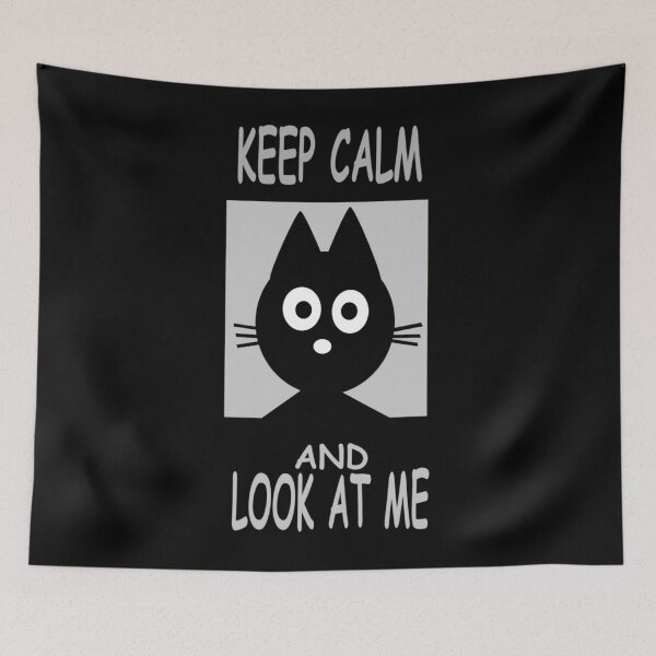Item preview, KEEP CALM AND LOOK AT ME Fitted Scoop  designed and sold by BusyPuzzlea.