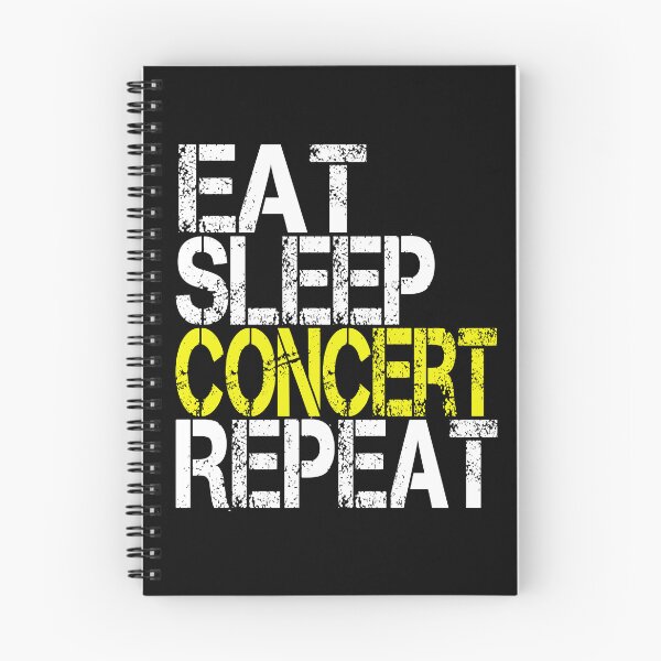 Item preview, Eat Sleep Concert Repeat, Grunge  designed and sold by ACC .