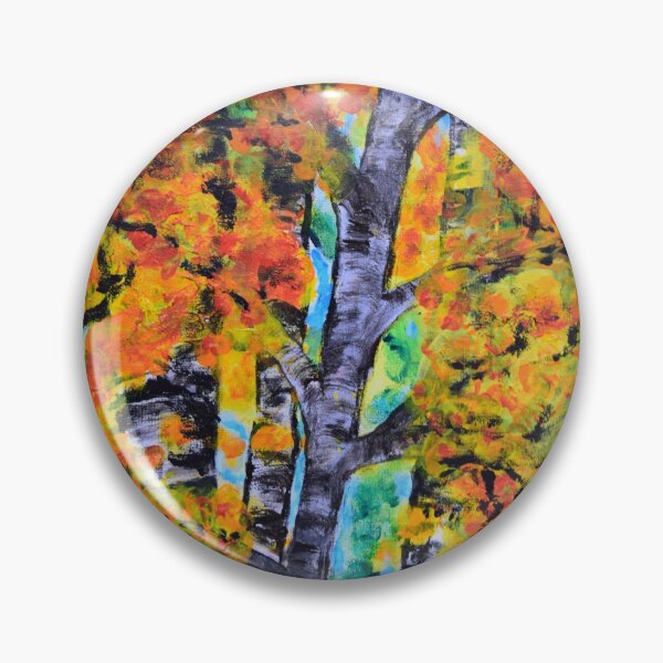 Artikelvorschau, Birch trees in bloom entworfen und verkauft von George Hutton Hunter.