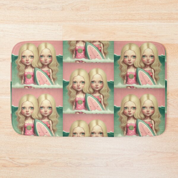 Item preview, Cute friends surfing  designed and sold by AliceMonberCom.