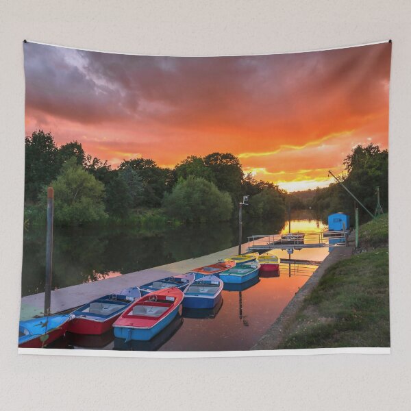Item preview, Sunset at Stourport-on-Severn designed and sold by Philip Moore Photography .
