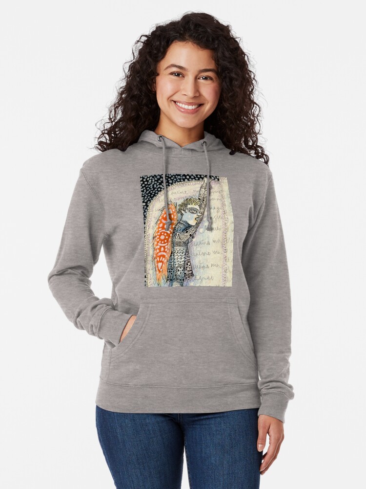 Alternate view of La conversación de los Angeles Lightweight Hoodie
