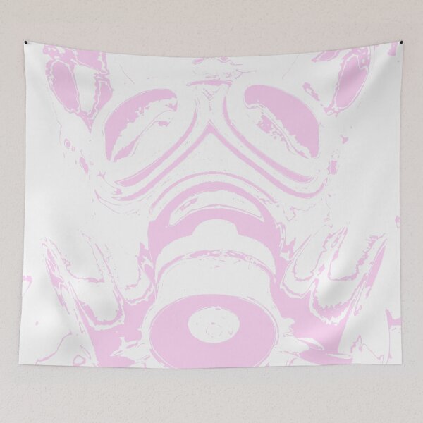 Item preview, BRAVERY IN GAS MASK designed and sold by 1MILLIONPUSHUPS.