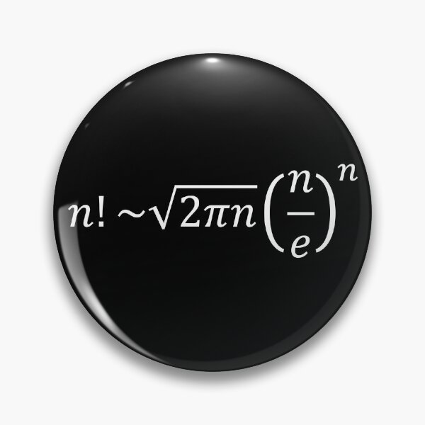 Item preview, Stirling Approximation Of Factorial - Calculus And Math designed and sold by ScienceCorner.