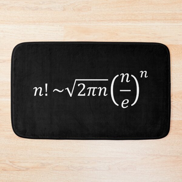 Item preview, Stirling Approximation Of Factorial - Calculus And Math designed and sold by ScienceCorner.