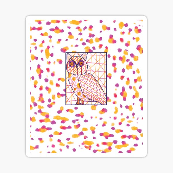 Owl by Cheyna Sticker
