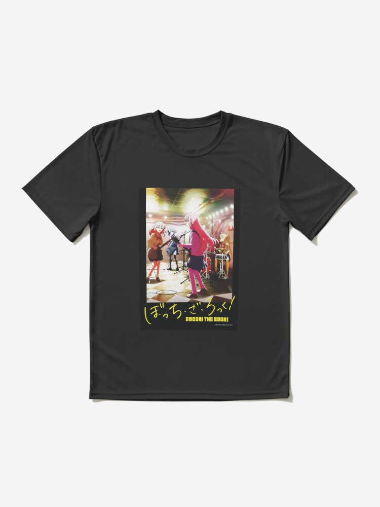 Aperçu 2 sur 7. T-shirt respirant avec l'œuvre Bocchi Le Rocher Bocchi Le Rocher créée et vendue par TeddyGotDesigns.
