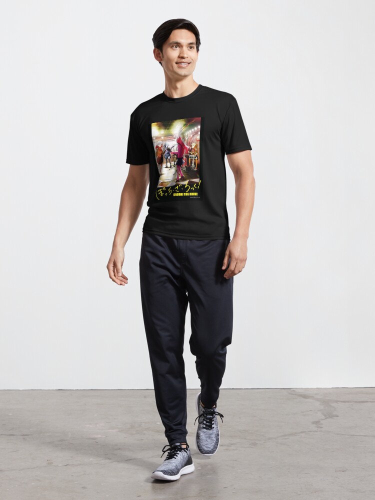 Aperçu 5 sur 7. T-shirt respirant avec l'œuvre Bocchi Le Rocher Bocchi Le Rocher créée et vendue par TeddyGotDesigns.