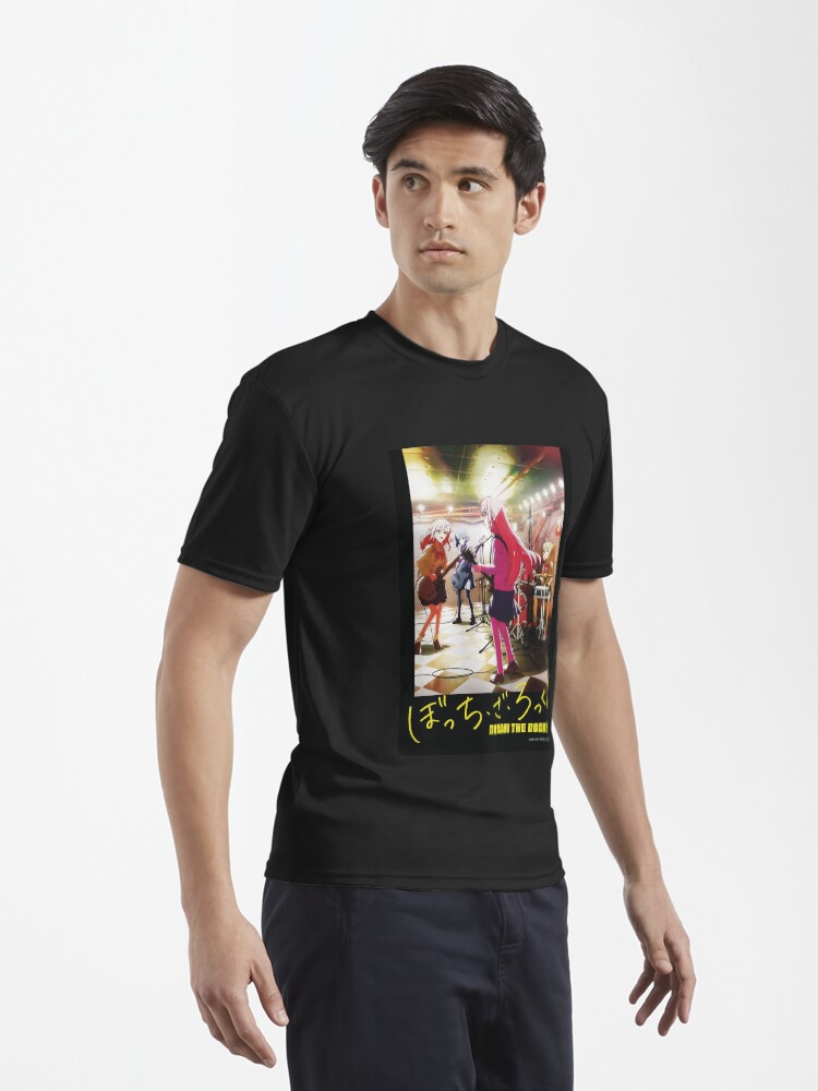 Aperçu 3 sur 7. T-shirt respirant avec l'œuvre Bocchi Le Rocher Bocchi Le Rocher créée et vendue par TeddyGotDesigns.