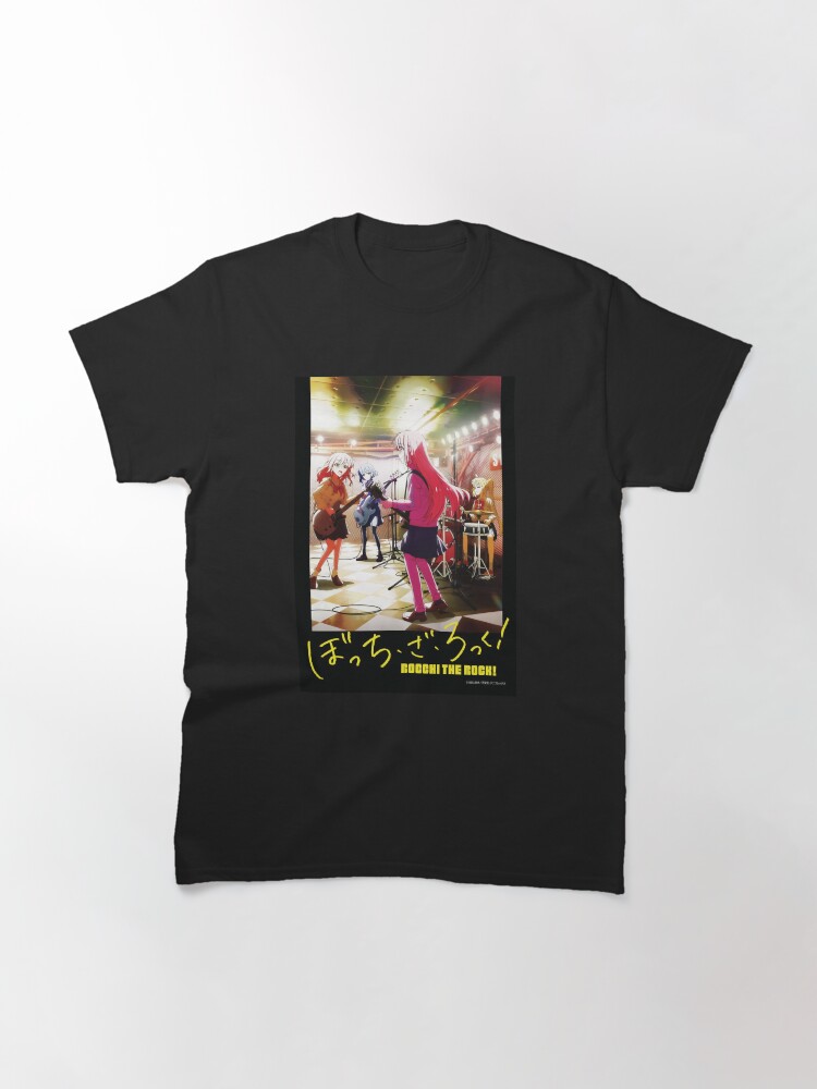 Aperçu 3 sur 7. T-shirt classique avec l'œuvre Bocchi Le Rocher Bocchi Le Rocher créée et vendue par TeddyGotDesigns.