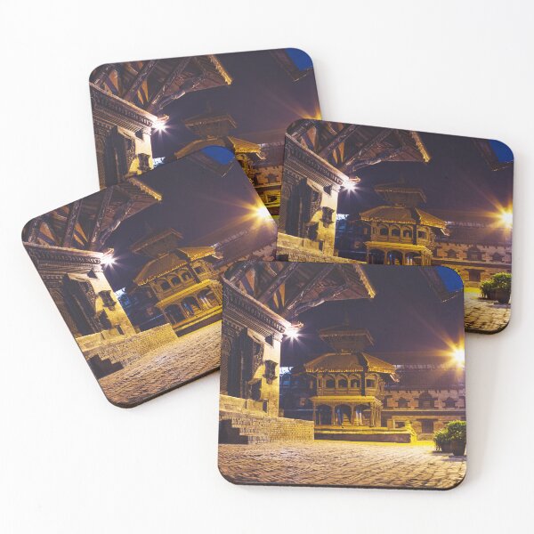 Item preview, Beautiful Night Scene in old town Kathmandu designed and sold by RaimondKlavins.