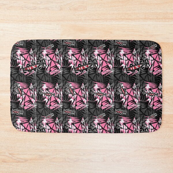 Item preview, Unique dark black background with lover text and pink color designed and sold by K-Klub.