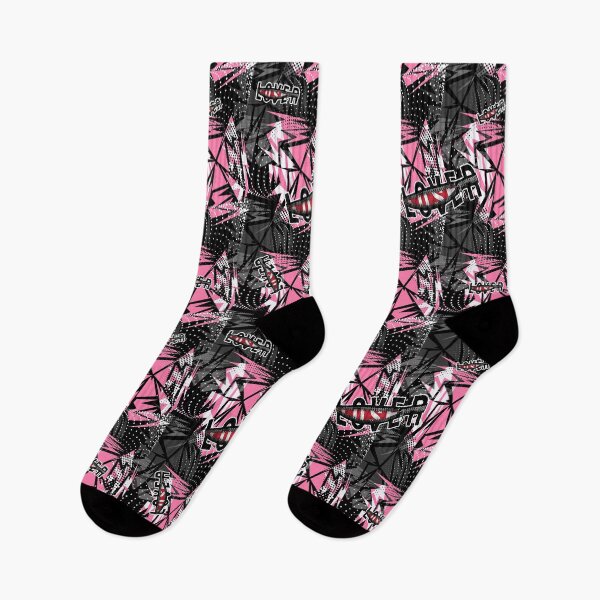 Item preview, Unique dark black background with lover text and pink color designed and sold by K-Klub.
