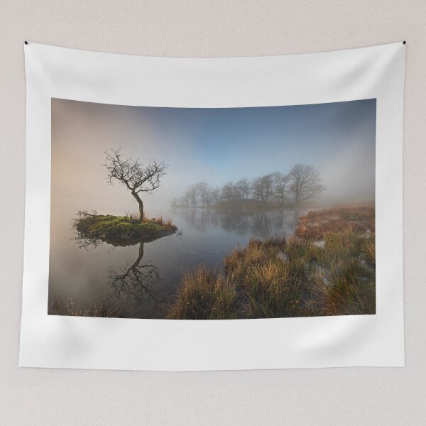 Item preview, Sunrise through the mist on Rydal Water designed and sold by Martin Lawrence.