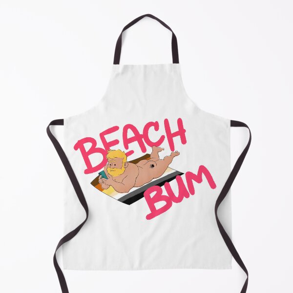 Item preview, Beach Bum and Blond Gay Bear Cub - LGBTQ+ Artwork for Pride T-shirts and Home Decor designed and sold by ItalianCub.