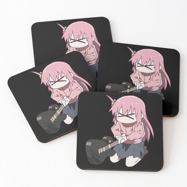 Item preview, bocchi la guitarra rock hitori gotou designed and sold by TeddyGotDesigns.