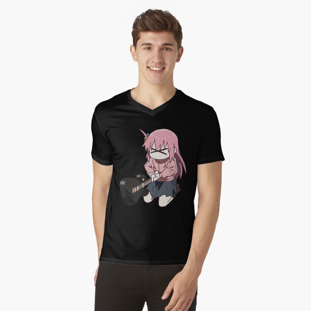 Aperçu de l'œuvre T-shirt col V créée et vendue par TeddyGotDesigns.