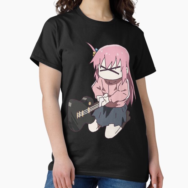 Aperçu de l'œuvre Bocchi le rock hitori gotou guitare créée et vendue par TeddyGotDesigns.