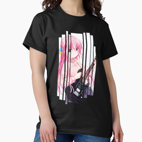 Aperçu de l'œuvre Bocchi The Rock Hitori Gotou Fille Fanart créée et vendue par TeddyGotDesigns.