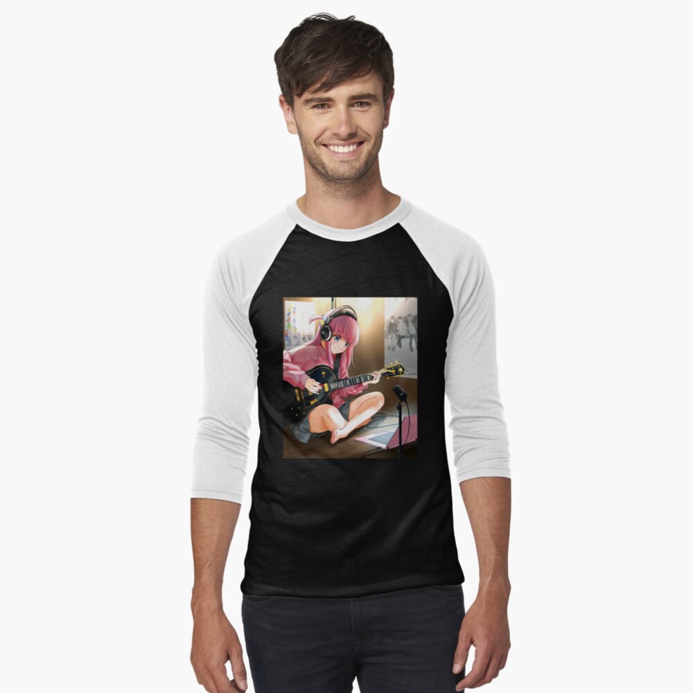Aperçu de l'œuvre T-shirt baseball manches ¾ créée et vendue par TeddyGotDesigns.