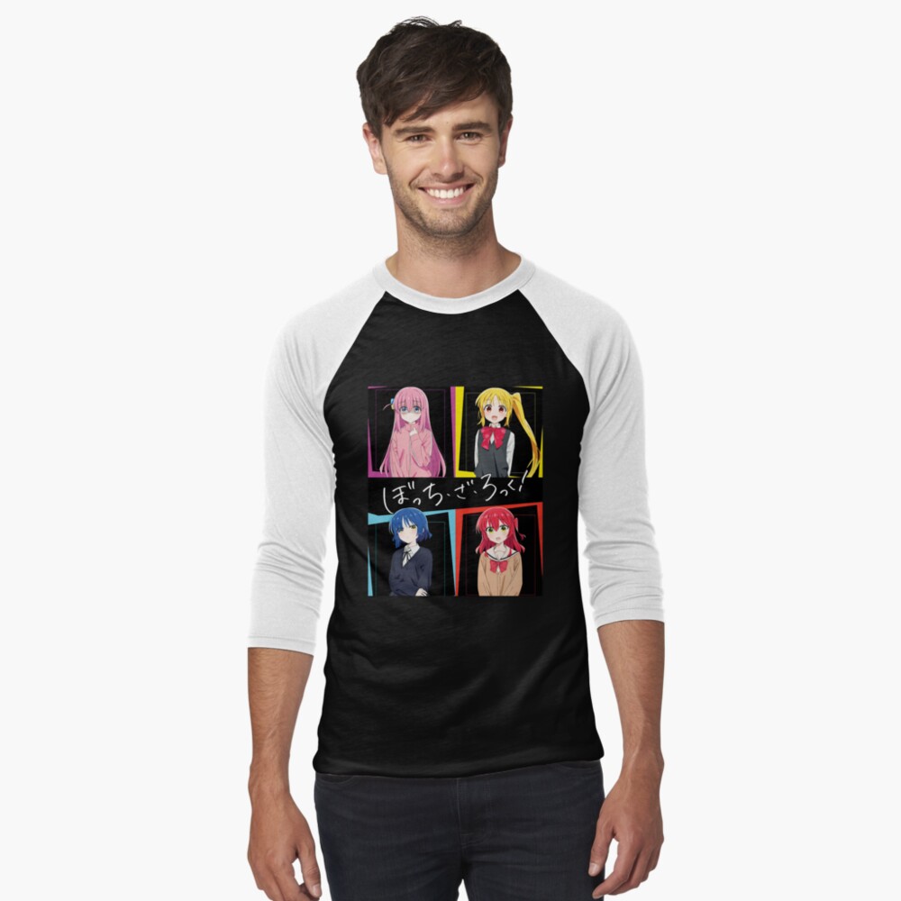 Aperçu de l'œuvre T-shirt baseball manches ¾ créée et vendue par TeddyGotDesigns.