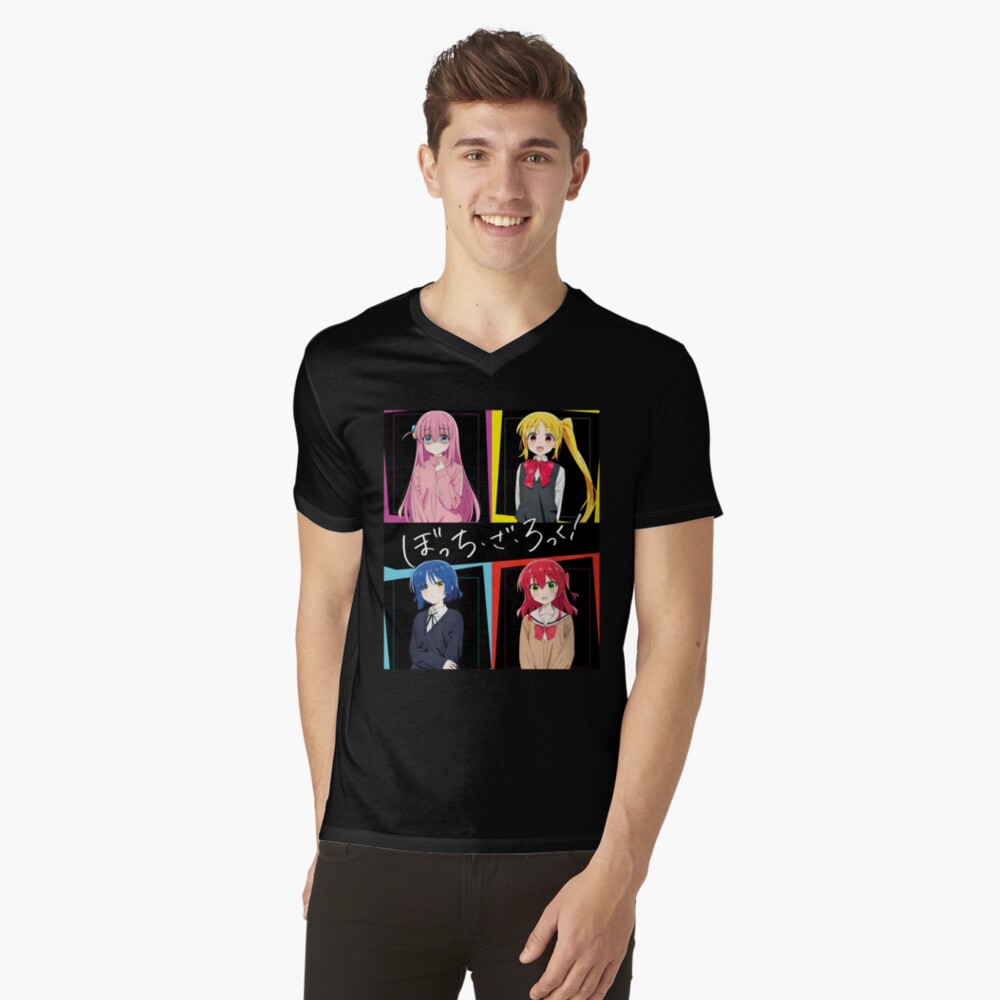 Aperçu de l'œuvre T-shirt col V créée et vendue par TeddyGotDesigns.