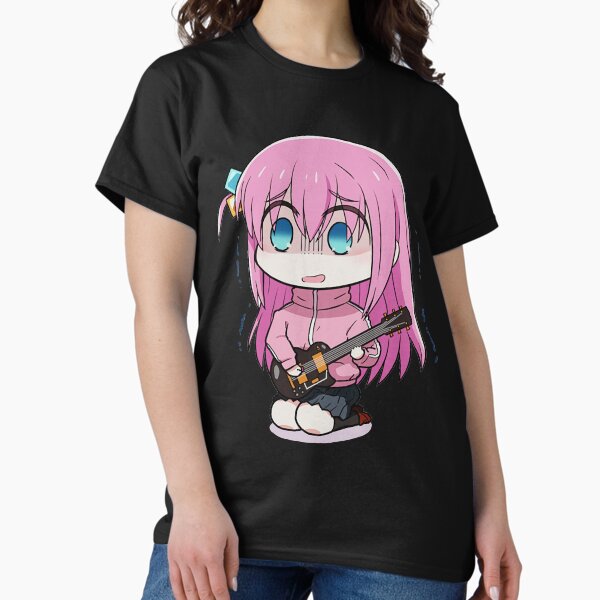 Aperçu de l'œuvre Bocchi Le Rocher ! Hitori Gotō créée et vendue par TeddyGotDesigns.