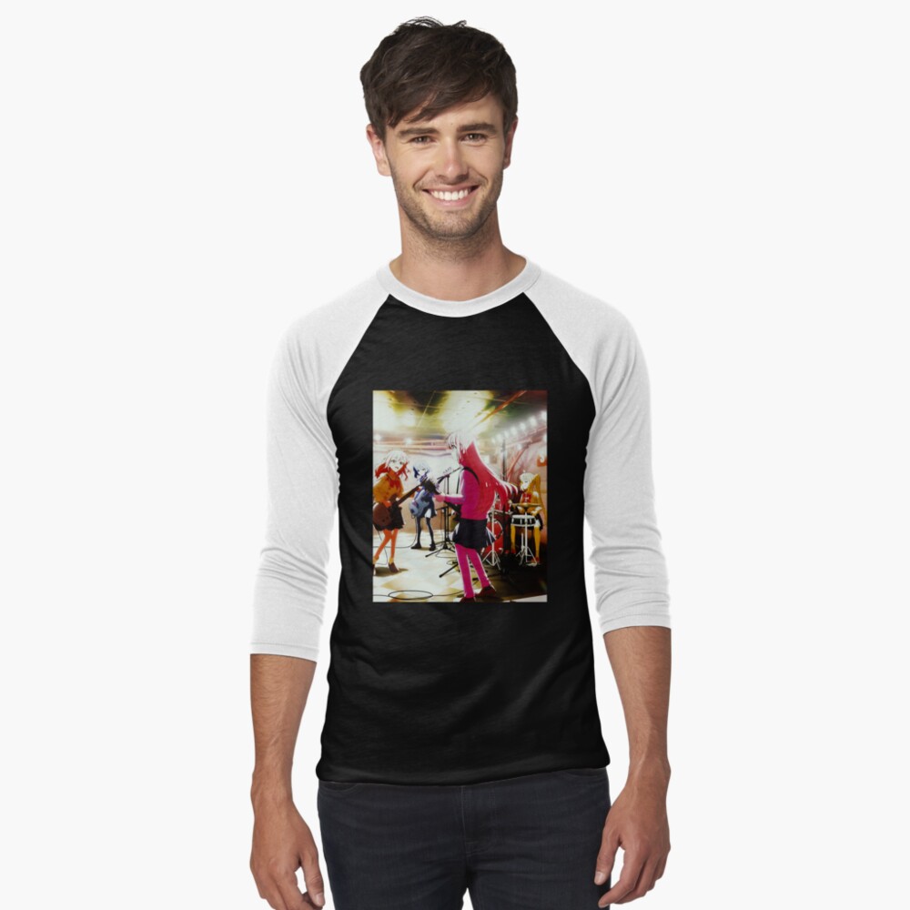 Aperçu de l'œuvre T-shirt baseball manches ¾ créée et vendue par TeddyGotDesigns.