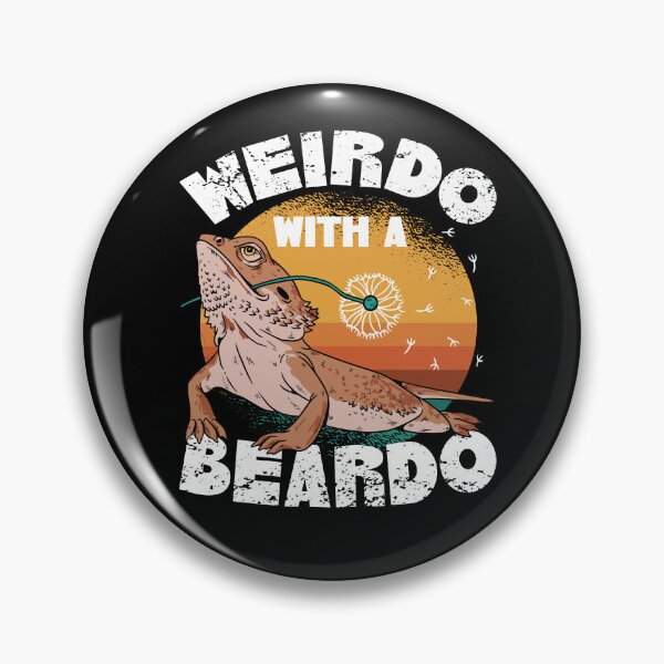 Item preview, Bearded dragon - weirdo with a beardo  designed and sold by Stil-Mix.