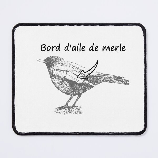 Item preview, Bordel de merde - Bord d'aile de merle designed and sold by f1006.