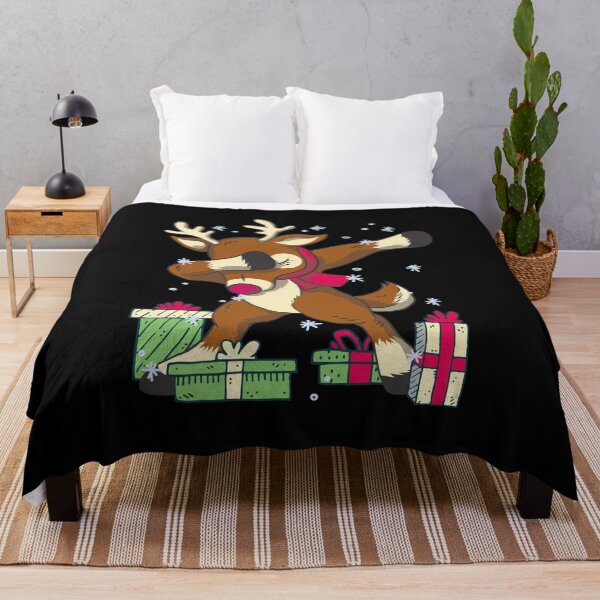 Item preview, Funny Adorable Dancing Rudolph with Christmas Gifts designed and sold by KaylaStudio.
