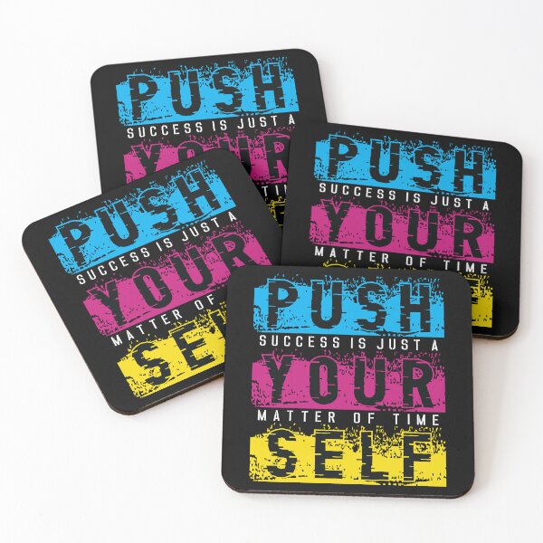 Item preview, Push Yourself, Success is just a Matter of Time designed and sold by TADYSHOP.