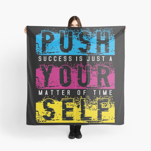 Item preview, Push Yourself, Success is just a Matter of Time designed and sold by TADYSHOP.