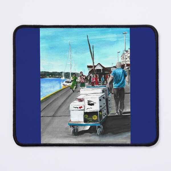 Item preview, Bryggen Promenade - Market Trolley designed and sold by Rina Arling.