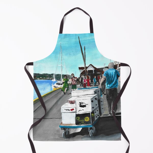 Item preview, Bryggen Promenade - Market Trolley designed and sold by Rina Arling.
