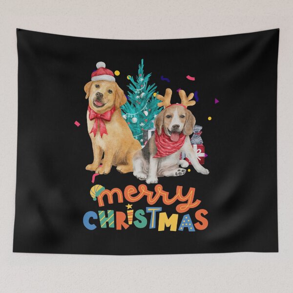Item preview, Merry Christmas Doggie | Merry Christmas Funny Doggie Quotes and Sayings | Gifts for Christmas and Doggie Lovers designed and sold by ThanksVibe.