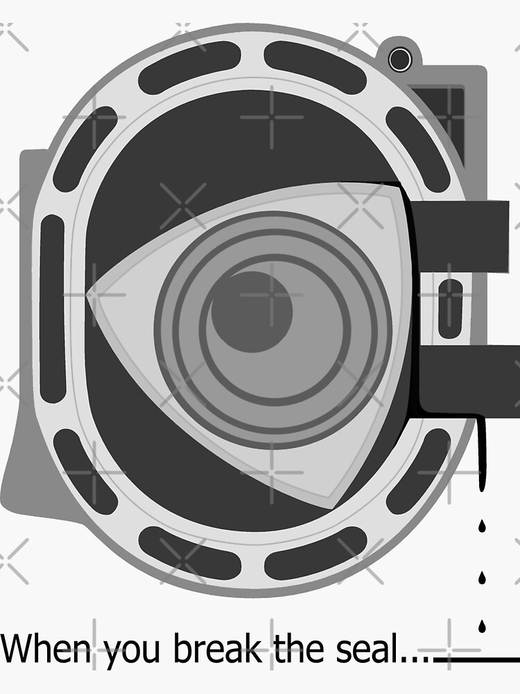 "When You Break The Seal..." Sticker for Sale by Manic2019 Redbubble