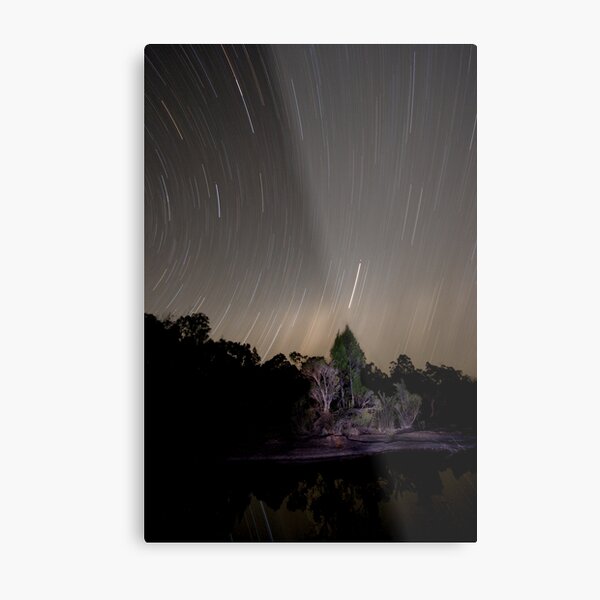 Stars Race Across The Sky Metal Print