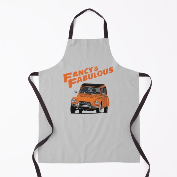 Item preview, Fancy and Fabulous orange Dyane designed and sold by knappidesign.