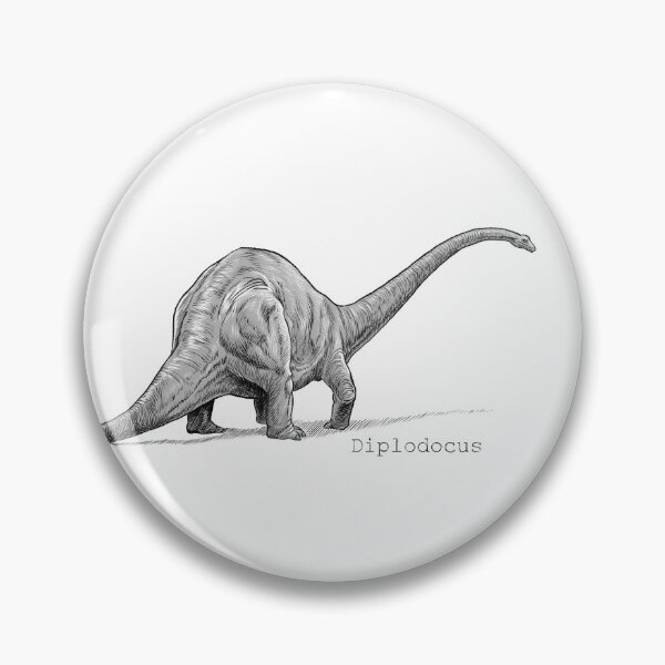 Item preview, Oldskool Diplodocus filled designed and sold by Paleo-parallax.