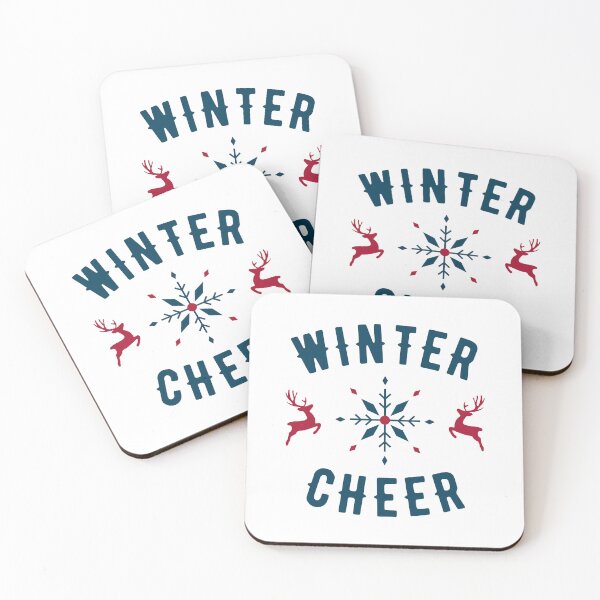 Item preview, Winter Cheer Christmas Holiday Spirit Reindeer Design designed and sold by ZenDesigner.
