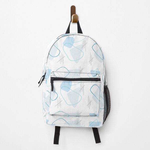 Artikelvorschau, MCM-Design-Grafikdruck blau entworfen und verkauft von Melissa S. Anderson Studios.