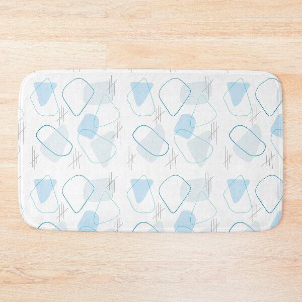 Artikelvorschau, MCM-Design-Grafikdruck blau entworfen und verkauft von Melissa S. Anderson Studios.