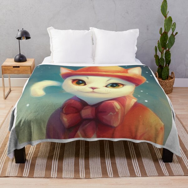 Item preview, cat retro vintage sunset rainbow designed and sold by DesginTrend.