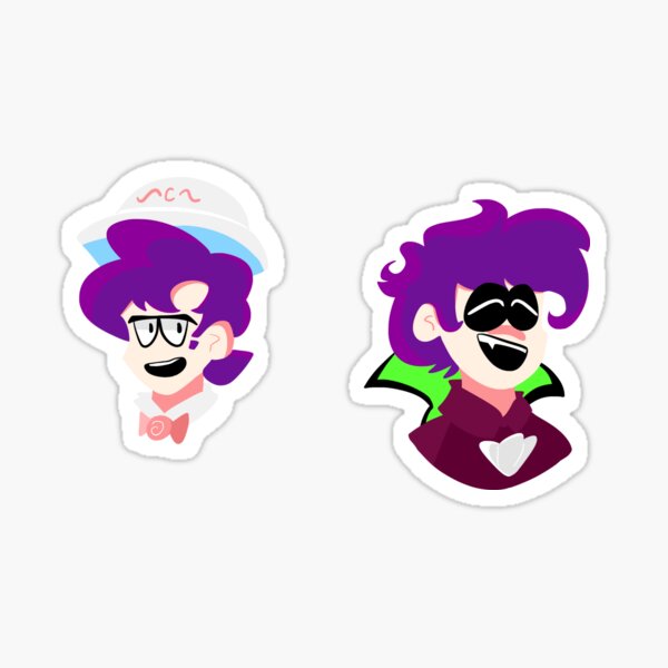 Item preview, Kevin and Streber 2 designed and sold by Zeldorkle.