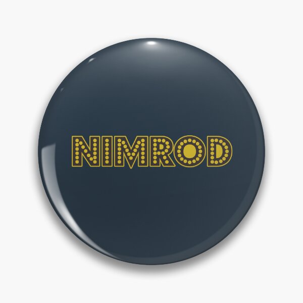Item preview, Nimrod - Retro Bulb Text designed and sold by Chubuter.