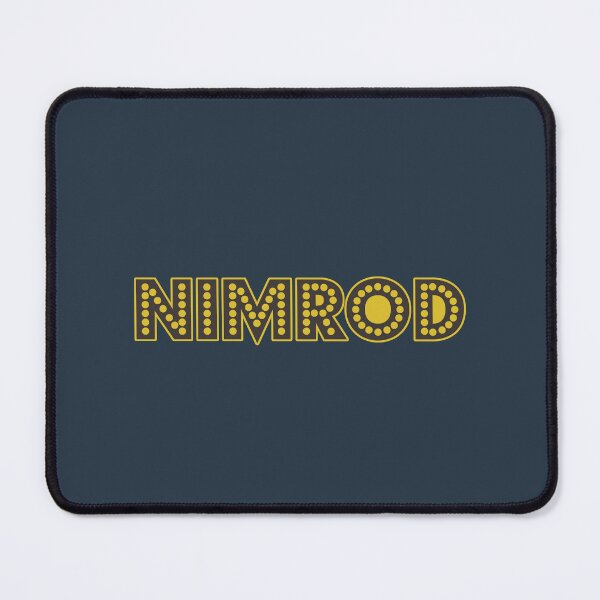 Item preview, Nimrod - Retro Bulb Text designed and sold by Chubuter.